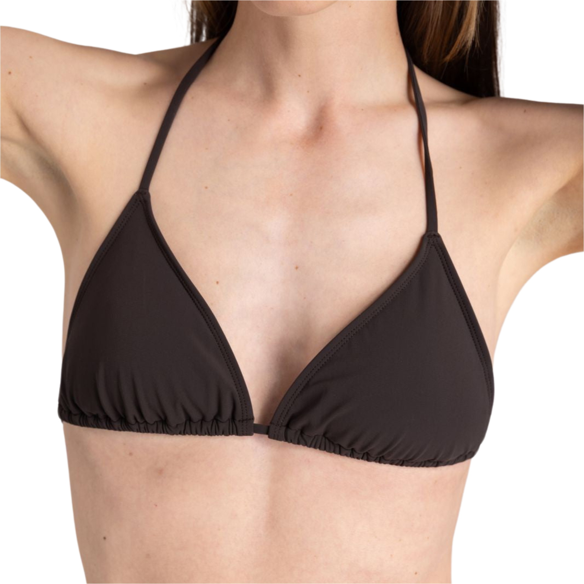 2025 Wallien Womens Bikini Top Triangle 102044002 - Coffee